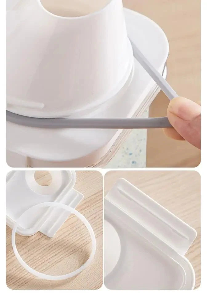 Armazenador de sabão para lavanderia